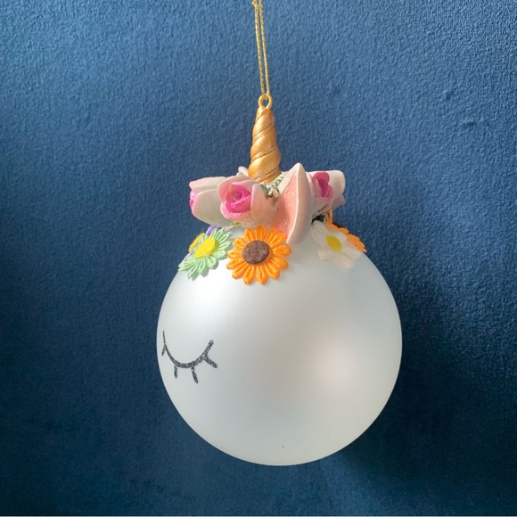 • NEW! Unicorn Xmas Ornament • - Picture 8 of 11
